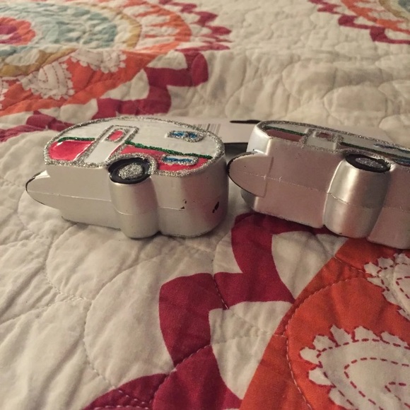 Boho camper trailer christmas ornaments - Picture 4 of 6